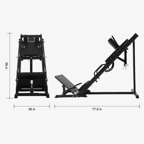 Altas AL-3009 Leg Press Hack Squat Machine