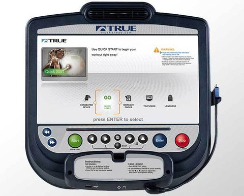 Fitness Nutrition Treadmill True ES900 console escalader 15